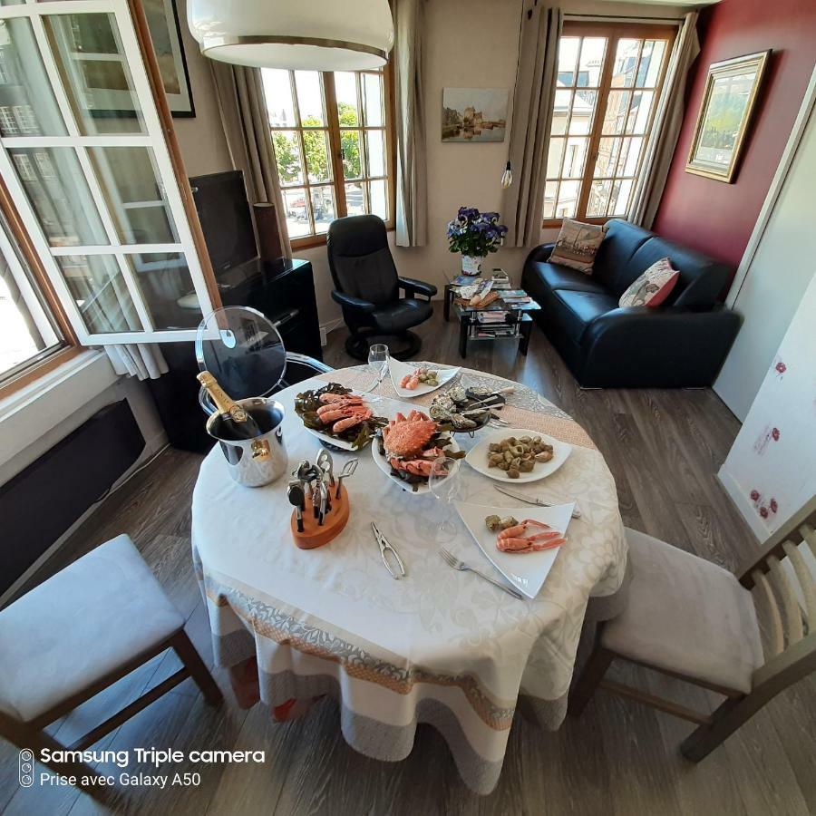 Ancre Marine Appartement Honfleur Buitenkant foto